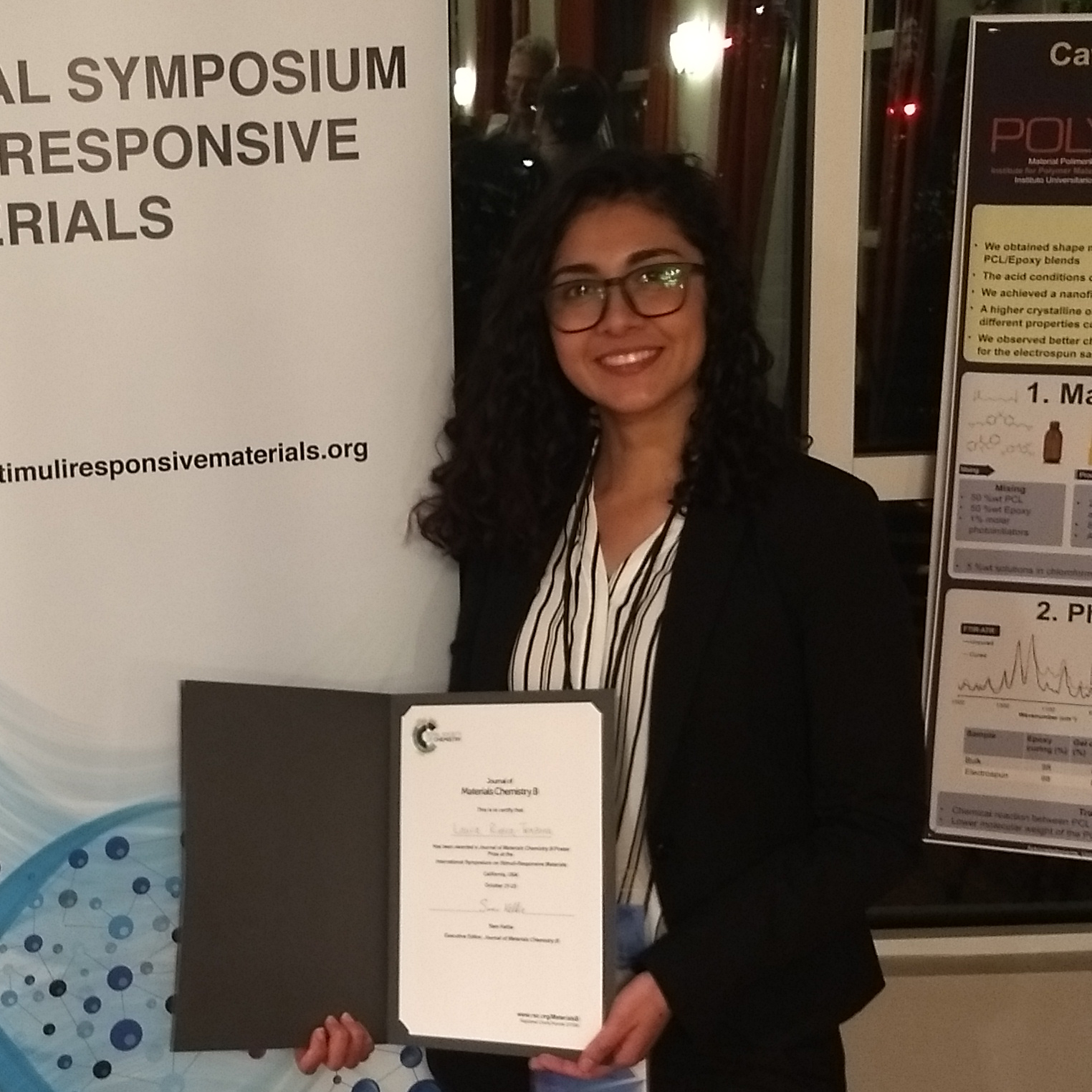 BMEN Doctoral Student Wins International Symposium Poster Competition